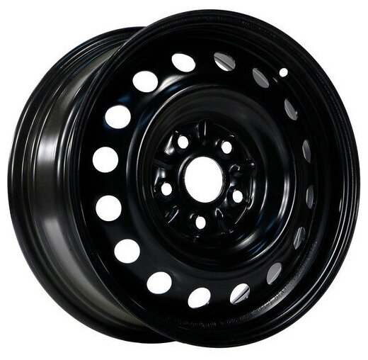 TREBL 6.0X15 5/100 ET38 D57.1 64H38D BLACK Диск стальной 6.0X15 5/100 ET38 D57.1 64H38D BLACK (в коробке)