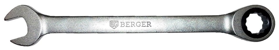Ключ комбинированный трещоточный 17 мм BERGER BG1104 - фотография № 5