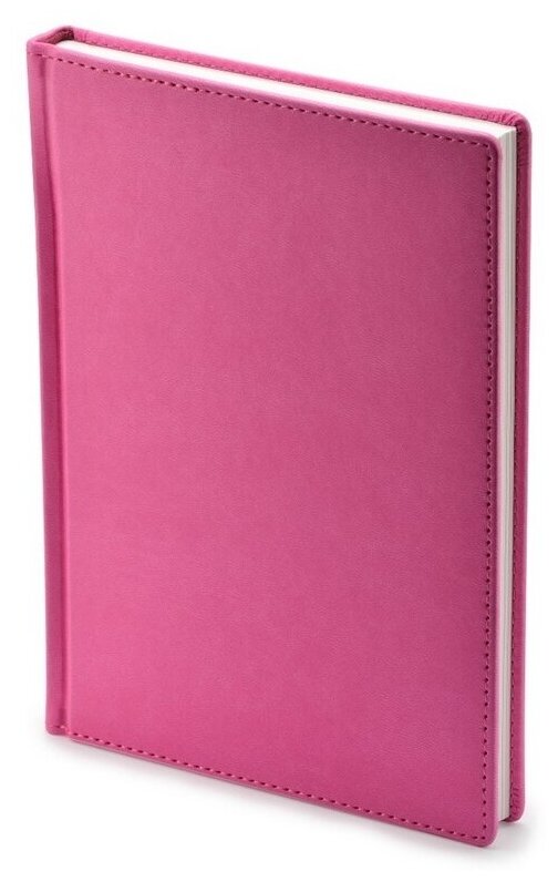 Attache Ежедневник недатированный Velvet А5+, 136л, розовый