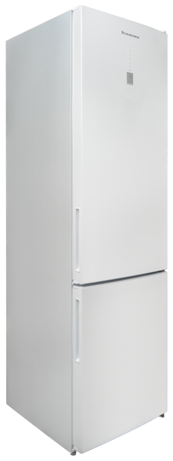 Холодильник Schaub Lorenz SLU C202D5 W, белый, двухкамерный, Total No Frost, внешний LED дисплей. - фотография № 3