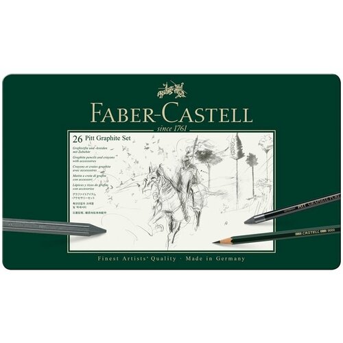 Набор карандашей ч/г Faber-Castell 