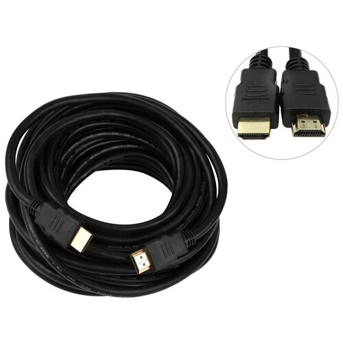 Кабель соединительный аудио-видео Premier 5-815 HDMI mHDMI m 20м. Позолоченные контакты черный 5-815