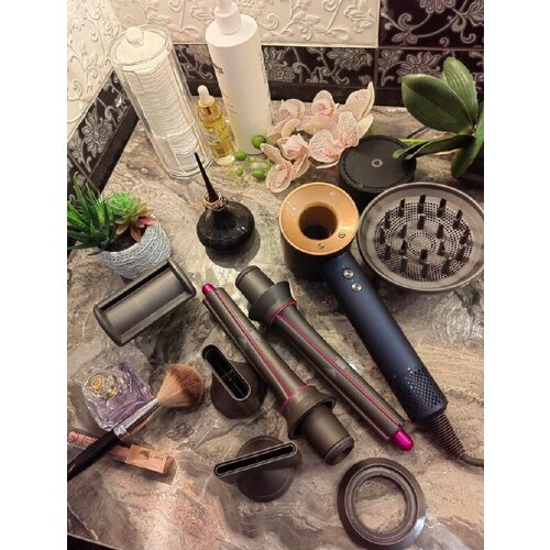 Профессиональный интеллектуальный фен с ионизацией 7в1 Super Hair Dryer 840000₽