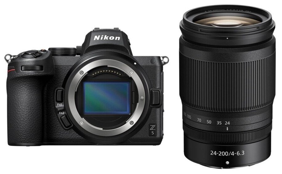 Фотоаппарат Nikon Z5 Kit 24-200mm, черный