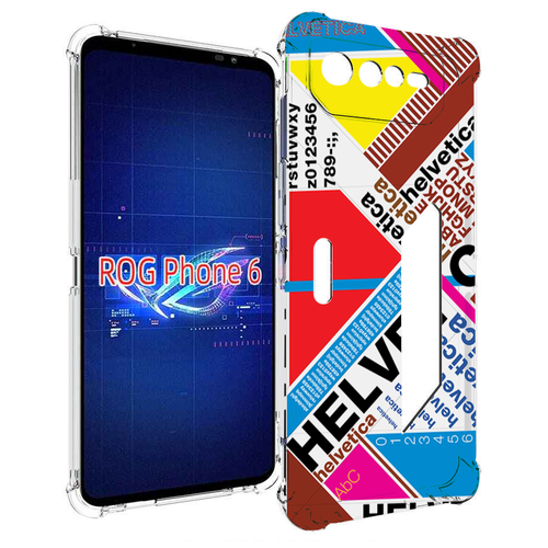 Чехол MyPads HELVET для Asus ROG Phone 6 задняя-панель-накладка-бампер чехол mypads first day out для asus rog phone 6 задняя панель накладка бампер