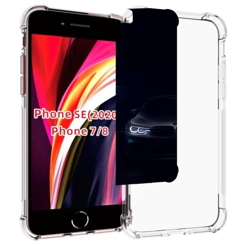 Чехол MyPads bmw бмв 1 мужской для iPhone 7 4.7 / iPhone 8 / iPhone SE 2 (2020) / Apple iPhone SE3 2022 задняя-панель-накладка-бампер