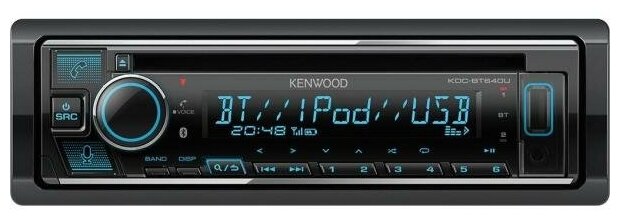 Автомагнитола CD Kenwood KDC-BT640U 1DIN 4x50Вт