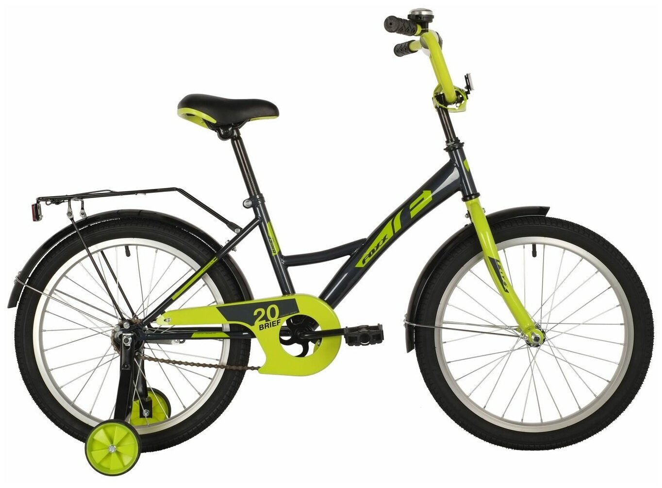 Велосипед FOXX 20" "Brief", зеленый
