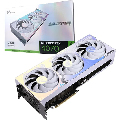 Видеокарта Colorful GeForce RTX 4070 12G I-Game Ultra W OC, V2