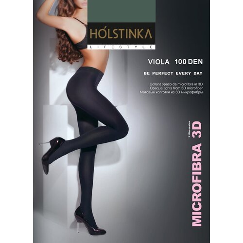 Колготки Holstinka Viola, 100 den, размер 4, зеленый