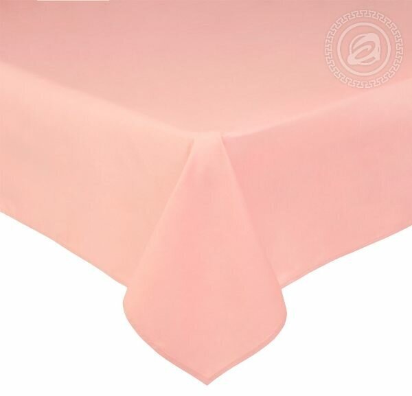 Простыня из сатина однотонная розовая (150х220) 1,5-спальная