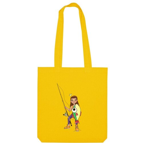 фото Сумка шоппер us basic, желтый