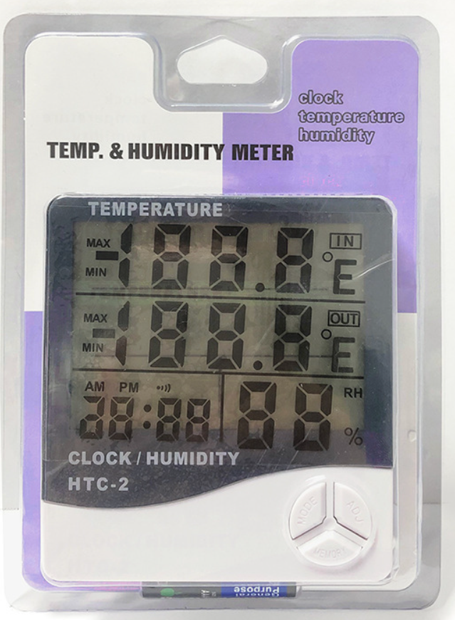Метеостанция с измерением температуры и влажности воздуха с выносным датчиком Smartron HTC-2 - фотография № 9