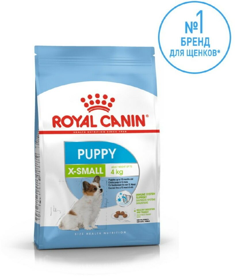 Royal Canin X-Small Junior Корм сухой для щенков миниатюрных пород, 1,5 кг