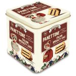 Кулич Panettone VALENTINO с шоколадным кремом ж/банка 500г, Италия - изображение