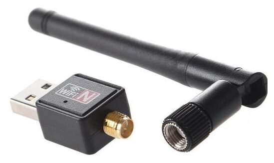 Адаптер USB беспроводной 80211 WI-FI для ресиверов с антенной