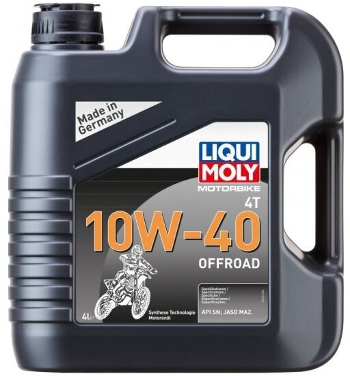 Моторное масло Liqui Moly Motorbike Offroad 4T 10W-40 4 л (3056)