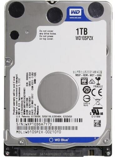 Жесткий диск Western digital Blue 1 Тб WD10SPZX