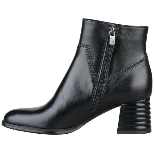 фото Женские ботильоны из натуральной кожи mara coppi mc-2804/970/107 nero koc