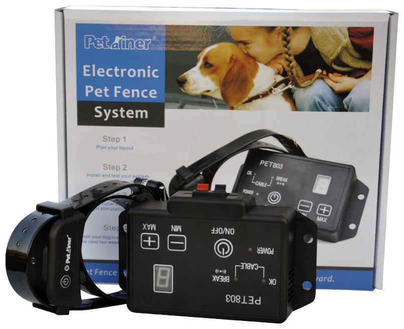 Электронный забор PET 803 для собак с электрошоковым ошейником - фотография № 2