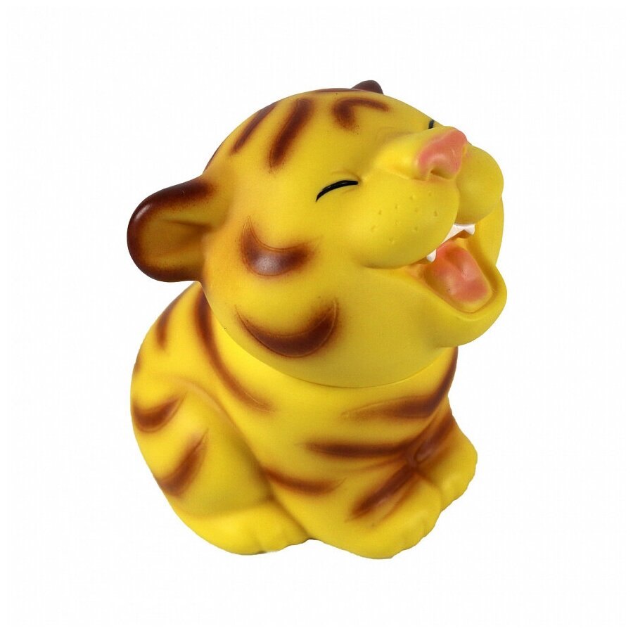 Игрушка Весна Тигр копилка желтый пластмассовая В4167