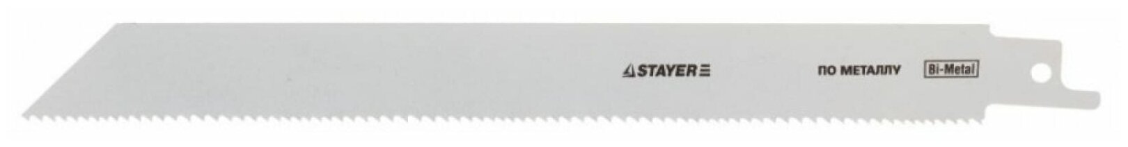 Полотно STAYER "PROFI" S922VF к саб эл.ножов Bi-Met,универс c перем шаг зубьев,дер с гвозд,метал,пласт,рез труб до 2" - фотография № 6