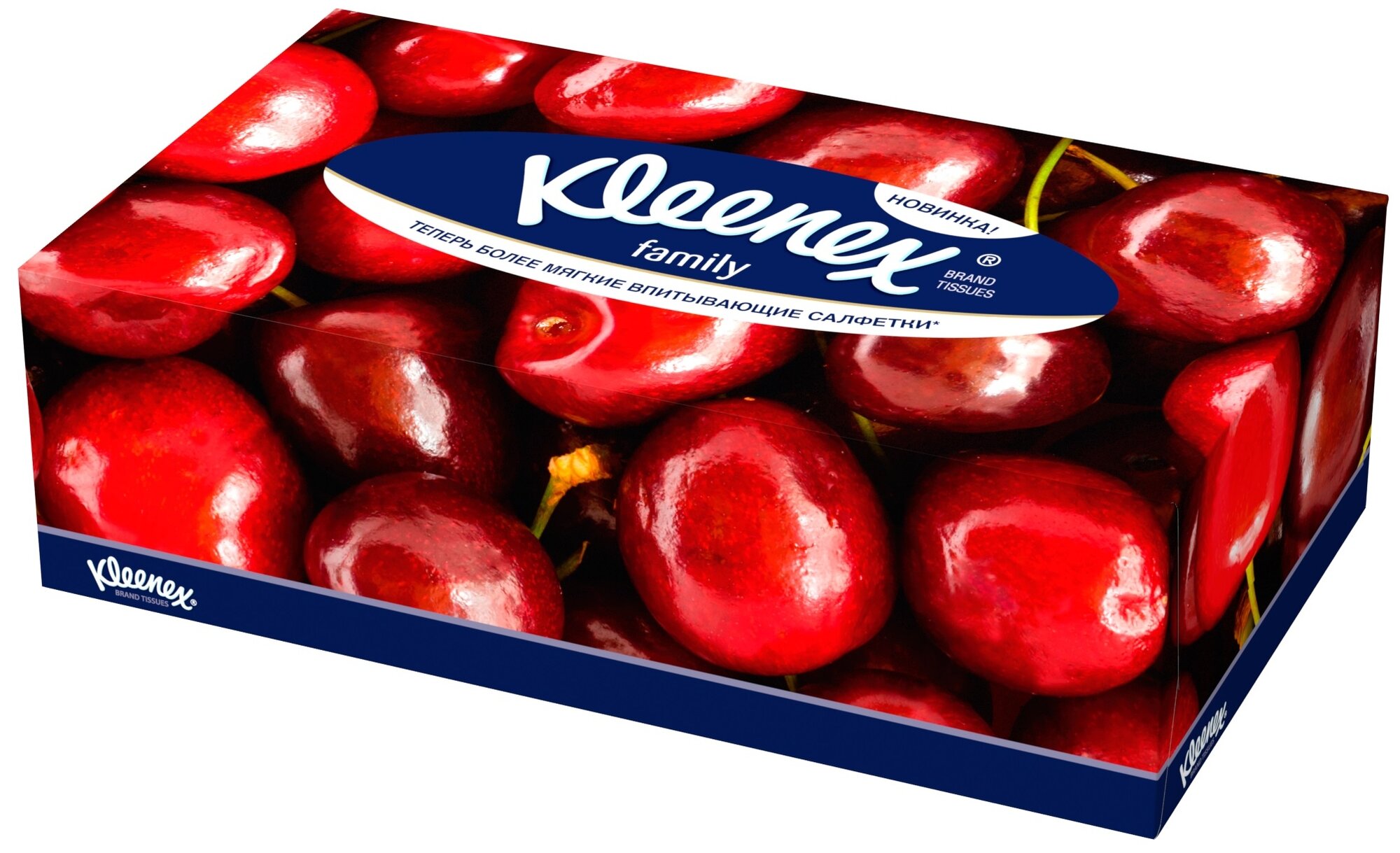 Kleenex салфетки в коробке Family 150 шт (дизайн в ассортименте)