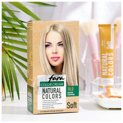 Краска для волос FARA Natural Colors Soft 355 белое солнце, 116 г