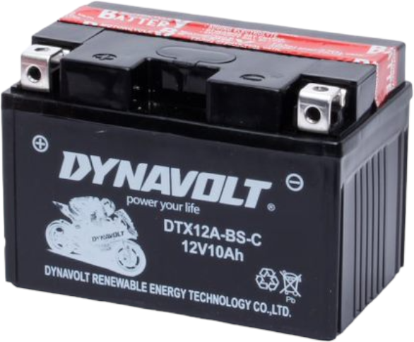 Аккумулятор Dynavolt DTX12A-BS-C 12V AGM