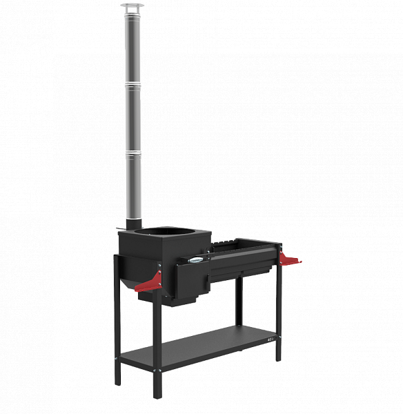 Печь-мангал Искандер-400 "Стандарт Эйр" - фотография № 1