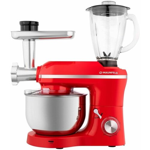 Кухонный комбайн MAUNFELD MF-433CH PRO красный 2023400₽