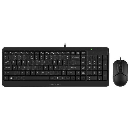 клавиатура мышь a4tech fstyler f1512 белый f1512 Набор A4Tech Fstyler F1512 Black