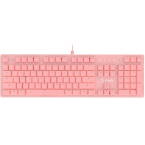 Клавиатура A4TECH Bloody B800 розовыйбелый B800 PINK 589000₽