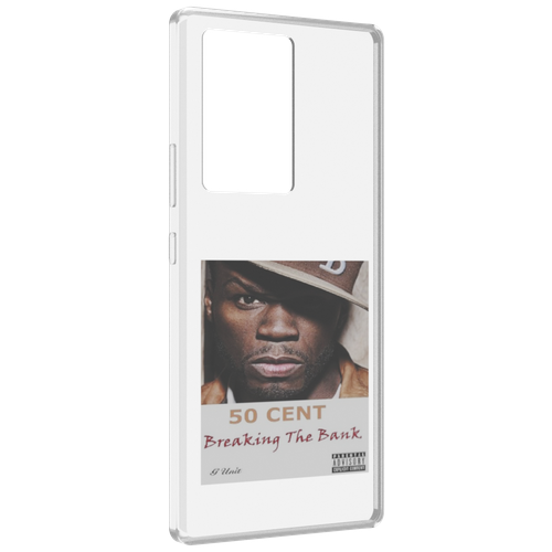 Чехол MyPads 50 Cent - Breaking The Bank для ZTE Nubia Z40 Pro задняя-панель-накладка-бампер