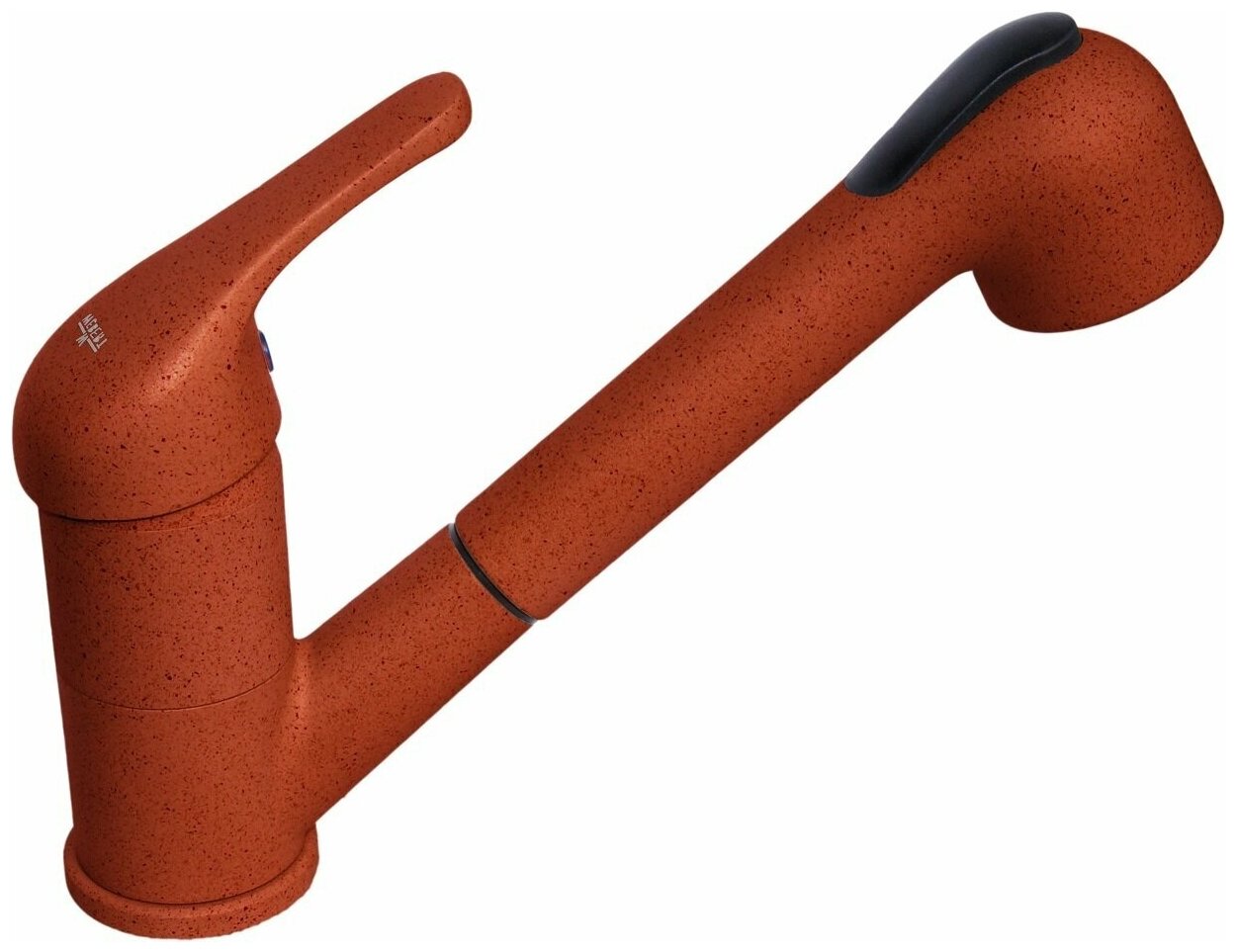 Смеситель для кухни Webert MARE (pull-out) granit Terracotta MA940102