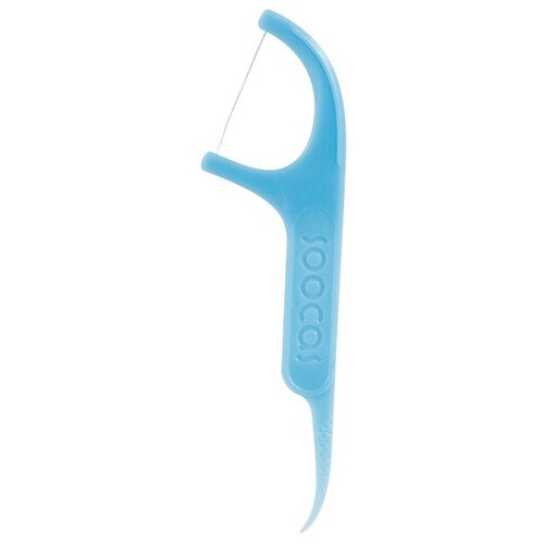 Зубная нить SOOCAS Dental Floss Pick (6 pack) 300шт (D1-CN6), голубая