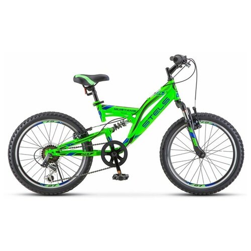 Подростковый горный MTB велосипед STELS Mustang V 20 V010 LU088354LU092147 рама 13 зеленый 1641000₽