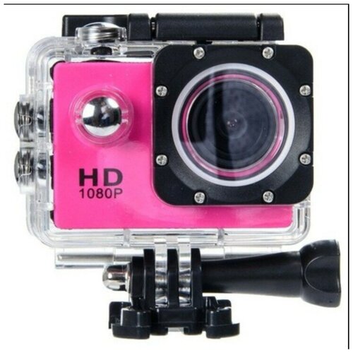 Экшн-камера / Экшн-камера SPORTS CAM FULL HD 1080P розовая