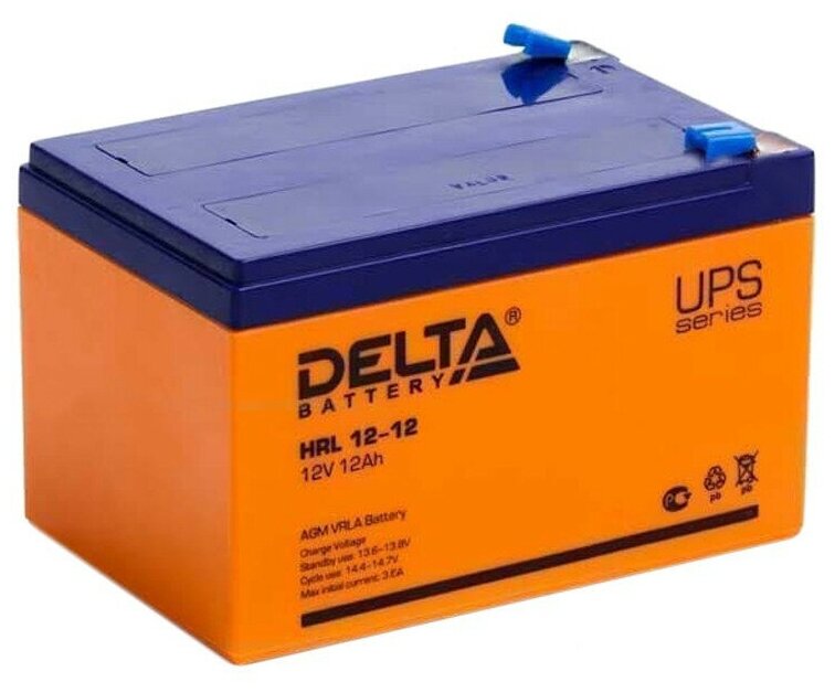 Аккумуляторная батарея Delta HRL 12-12X (12V/12Ah)_D_K 705857