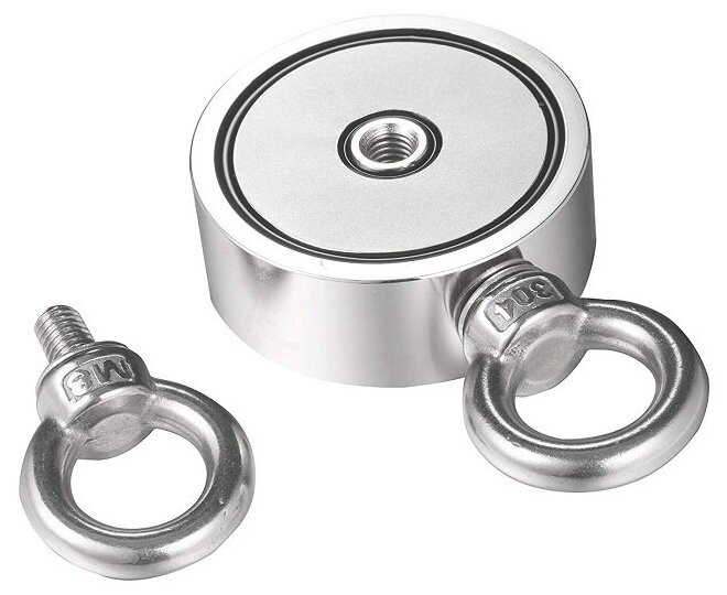 Поисковый магнит двухсторонний 300кг SDMNM94-2