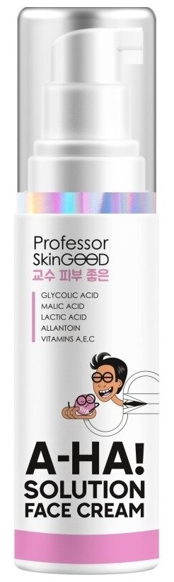 Увлажняющий крем Professor SkinGOOD с AHA-кислотами, A-HA! Solution Face Cream, 50 мл (PSG306105)