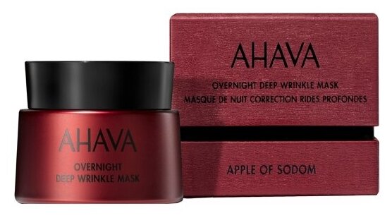 Ночная маска против глубоких морщин Ahava Apple of Sodom Overnight Deep Wrinkle Mask 50 мл