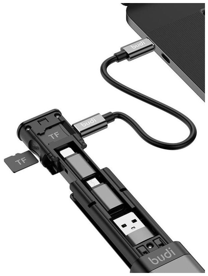 Многофункциональный смарт-адаптер, кабель для хранения данных, USB-бокс, универсальный кардридер для iPhone, Samsung, Xiaomi, держатель для телефона