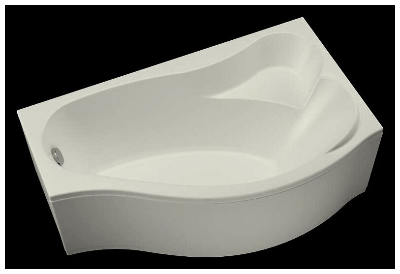 Акриловая ванна Aquanet Palma 170x90 R 205537 с каркасом, цвет Белый.