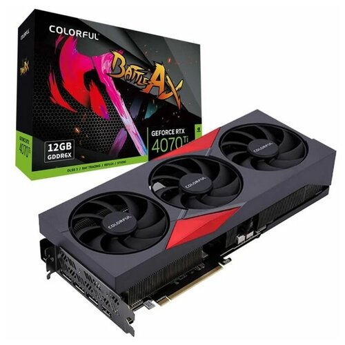 Видеокарта Colorful RTX4070Ti NB EX-V 12GB GDDR6X 192bit HDMI 3xDP 9555000₽