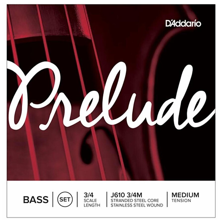 D ADDARIO J610 3/4M Струны для контрабаса