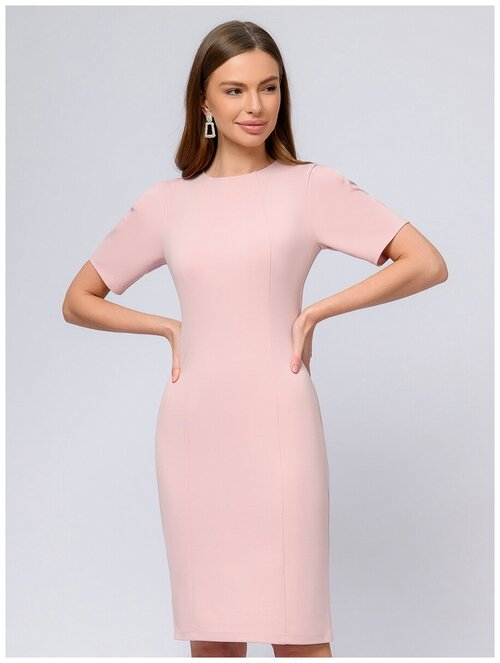 Платье 1001dress, размер 42, розовый