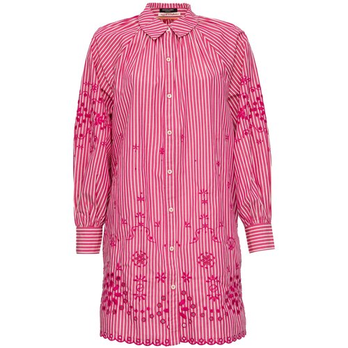 Платье SCOTCH & SODA, размер S, розовый платье свитшот короткое напускные рукава с вышивкой m бежевый