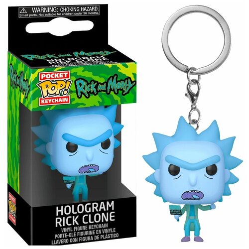 брелок рик из сериала рик и морти rick and morty rick keychain Брелок Funko