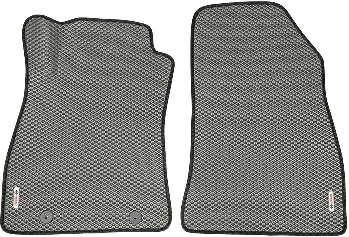Передние автомобильные коврики EVA для NISSAN JUKE 2010 - 2014 г. в. / Ниссан Жук + 2 логотипа